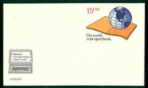 #UX146 World Literacy Year Postal Card - MInt