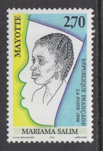 Mayotte 108 MNH VF