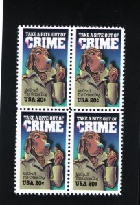 2102 Crime Prevention, MNH blk/4