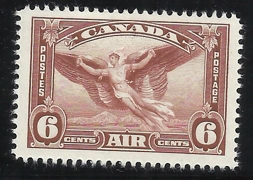 Canada C5 6c MLH VF Centering Very bright and fresh!
