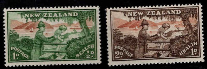 New Zealand Scott B28-29 MNH** semi-postal set