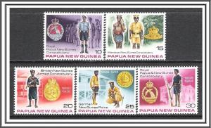 Papua New Guinea #486-490 Constabulary MNH