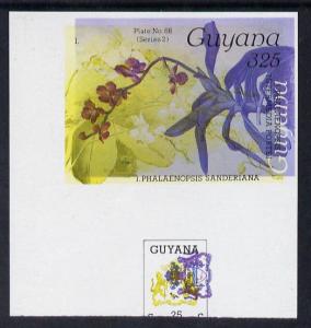 Guyana 1985-89 Orchids Series 2 plate 68 (Sanders\' Reich...