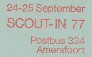 Meter cut Netherlands 1977 Scout-In 77 Amersfoort