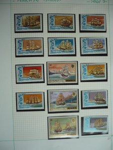 Stamps = Penrhyn Islands - Scott # 130-172 - Mint Never Hinged Set of 43 Stamps