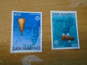 San Marino  #  1049-50  MNH