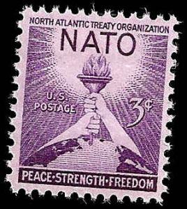 # 1008 MINT NEVER HINGED NATO