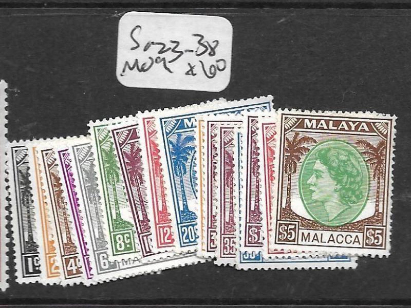 MALAYA MALACCA (P1201B) QEII SG 23-38  MOG