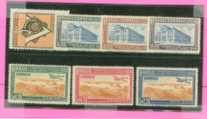 Brazil #643-649 Mint (NH) Single (Complete Set)