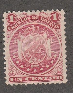 BOLIVIA #28 MINT HINGED