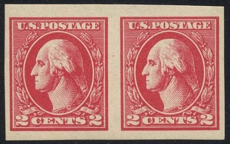 US 534A Washington / Franklin XF NH Pair 