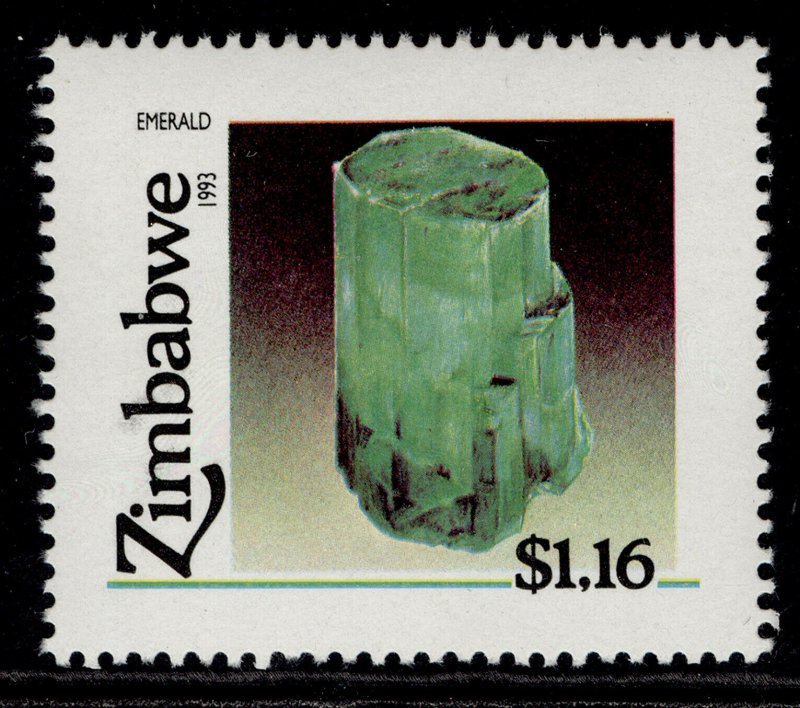 ZIMBABWE QEII SG849, 1993 $1.16 emerald, NH MINT.