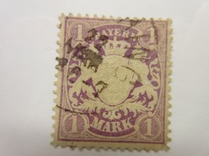 German States BAVARIA Scott 32 USED Lot11 Cat $55