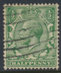 GB  SG 351 Used  -  1913   SC# 159 see scans