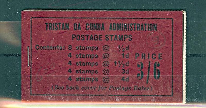 Tristan Da Cunha, 14a//20a, Complete Booklet, **MNH**