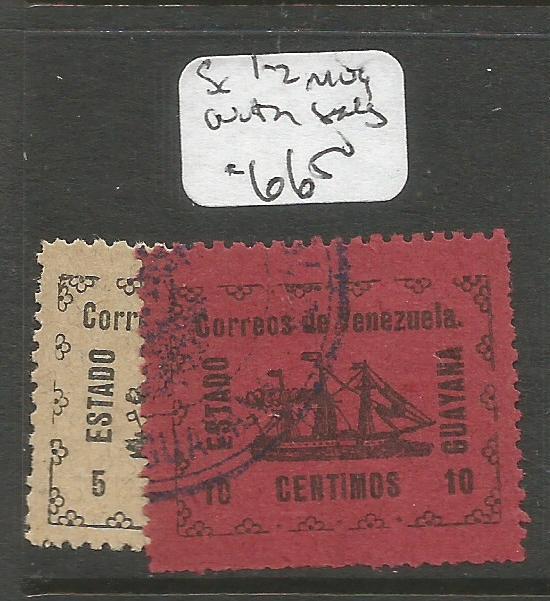 Venezuela Guayana SC 1-2 With Seal VFU (10cxm)