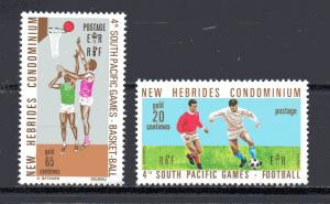 New Hebrides - British 146-147 MNH