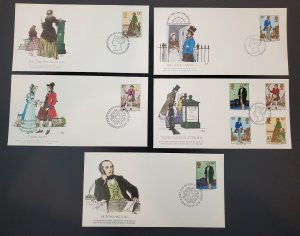 Great Britain SC#871-874 1979 Sir Rowland Hill Centenary FDC Issue