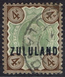 ZULULAND 1888 QV GB 4D USED