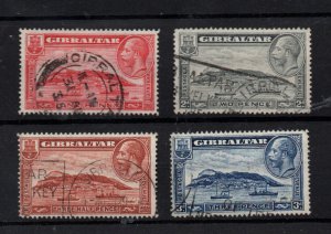 Gibraltar KGV 1931 Fine Used Set SG110-113 WS36418