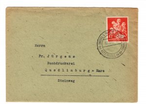 Germany True FDC 1.9.43 Wien 10 Yr WHW Cover H4