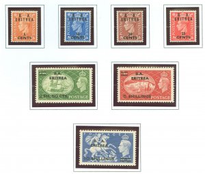 Eritrea #27-33 Mint (NH) Single