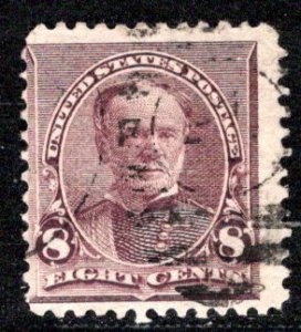 United States Scott # 225, used