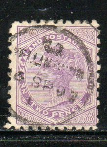 NEW ZEALAND #62  1882  2p       QUEEN VICTORIA   F-VF  USED   b