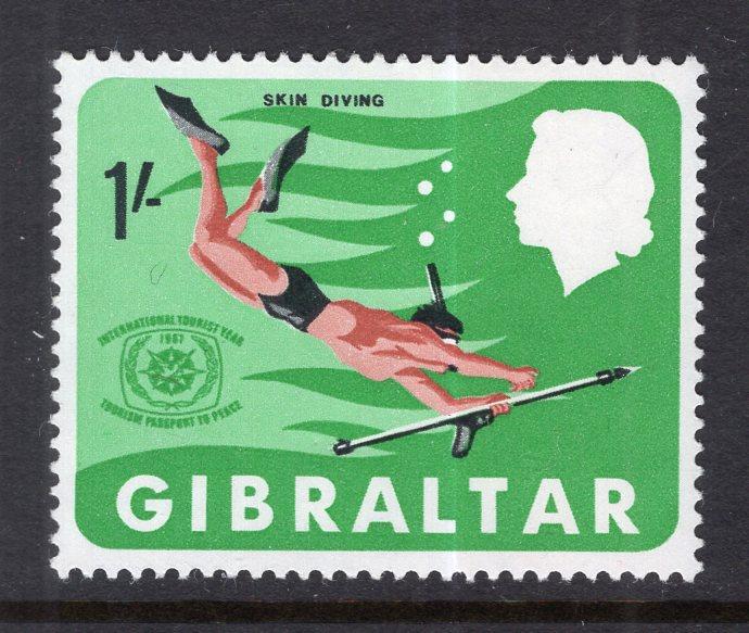 Gibraltar 202 MNH VF