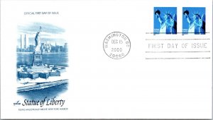 FDC 2000 SC #3451 Artcraft Cachet - Washington DC - Pair - J2796