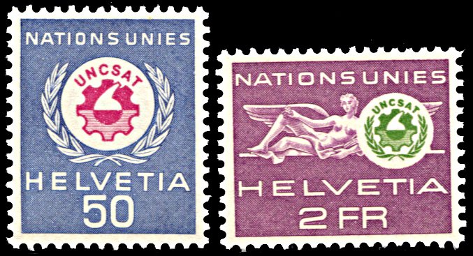 Switzerland 7O38-7O39, MNH, Science and Technology Conference