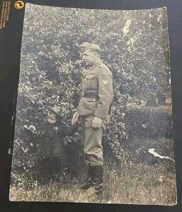 HUGE WEHRMACHT Army WWII Original German Military Soldiers Portrait Photo