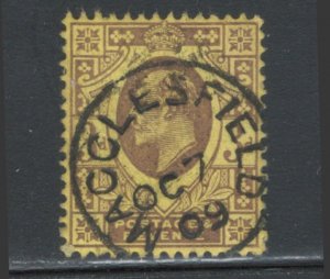 Great Britain 1902 King Edward VII 3p Scott # 132 Used (SON)