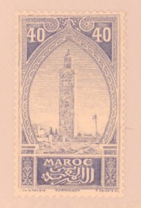 French Morocco, Scott #65, MH