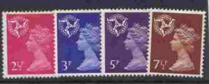 Isle of Man 8-11 MNH Queen Elizabeth Machin Head