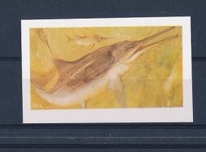 D160368 Prehistoric Fish S/S MNH Proof State of Oman