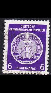 GERMANY DDR [Dienst A] MiNr 0002 I ( OO/used )