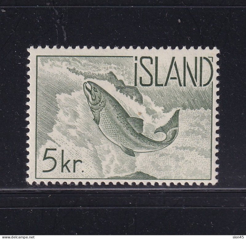 Iceland/Island 1959 Fish 5 kr MH 15388