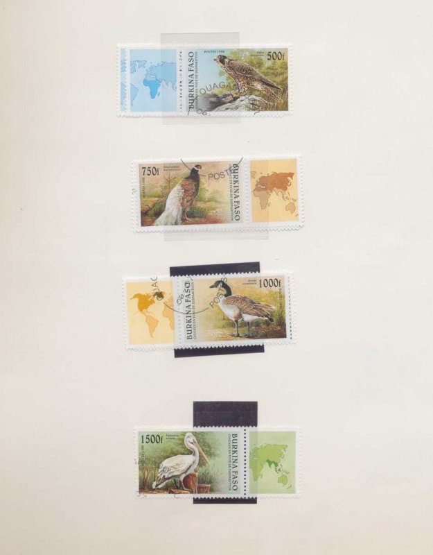 British North Borneo Bulgaria Burma Burundi BIRDS MNH MH Used (Apx 70)PK699