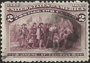 # 231 BROWN VIOLET USED LANDING OF COLUMBUS SCV-0.30