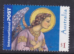 Australia - 2005 Christmas -International Postage Angel $1 used