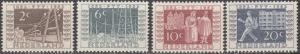 Netherlands #336-9  F-VF Unused CV $90.00 (A16159)