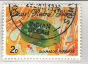 Cocos Islands Sc#136 Used