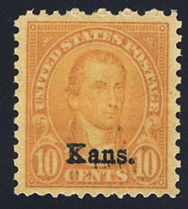 #668, VF-OG-NH. Cat$45