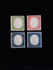 Italian QUAD ITALY superb RARE Sardinia GEM SET!