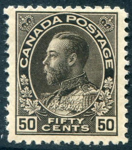 HERRICKSTAMP CANADA Sc.# 120A Scott Retail $700.00 Mint NH