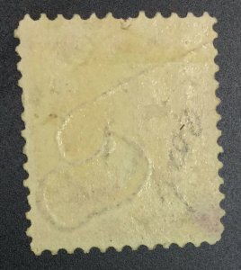 MOMEN: US STAMPS #279B VAR. SNAKE LIKE VOIDS MINT OG H LOT #72559