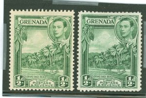 Grenada #132/132v  Single