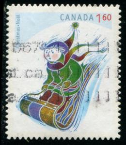2295 Canada $1.60 Tobagganing SA, used