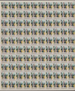 US #1799  Virgin and Child   Full sheet of 100 -MNH